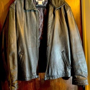 Leather jacket